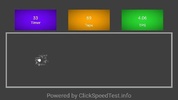 CPS Click Speed Test screenshot 2