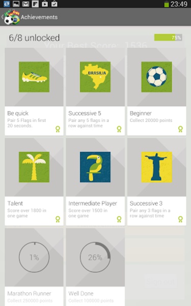 Brazil 2014 Memory Game - Preview 1
