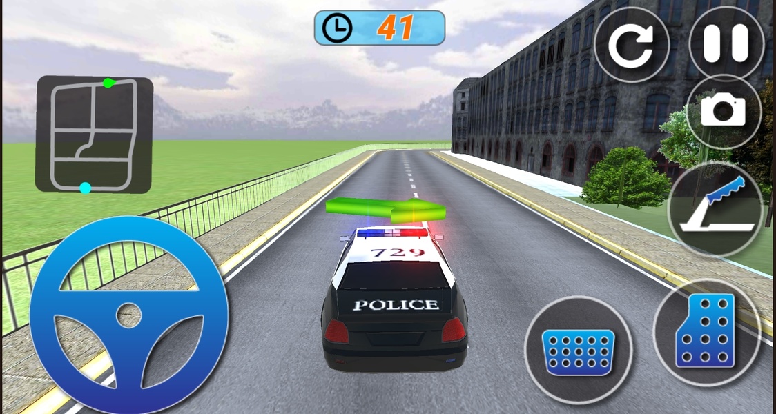 Crazy Police Prisoner Car 3D - Preview 3