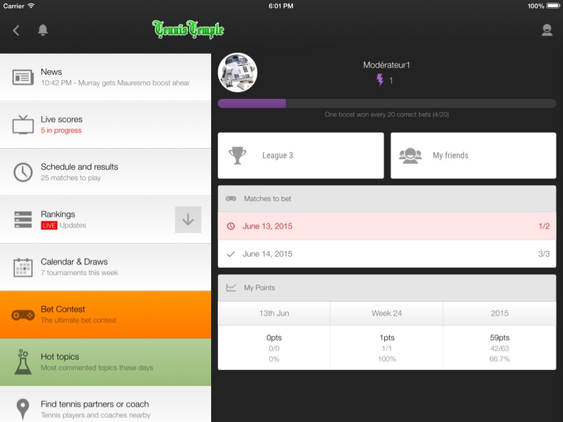 Tennis Temple Beta - Preview 1