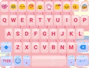 Pink Cat Emoji Keyboard screenshot 1