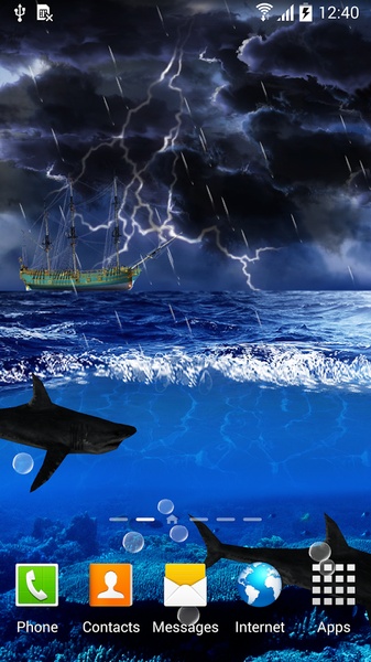 Ocean storm live wallpaper - Preview 4