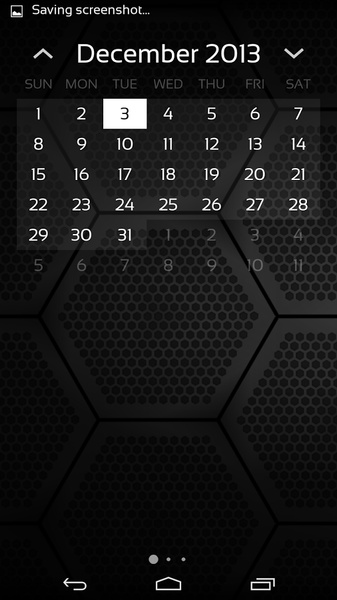 Monthly Calendar Widget - Preview 6
