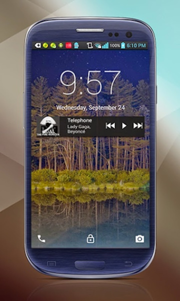 Lollipop LockScreen - Preview 2