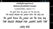 Brush Fonts 50 screenshot 1