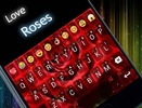 Love Rose Emoji Keyboard Theme screenshot 1