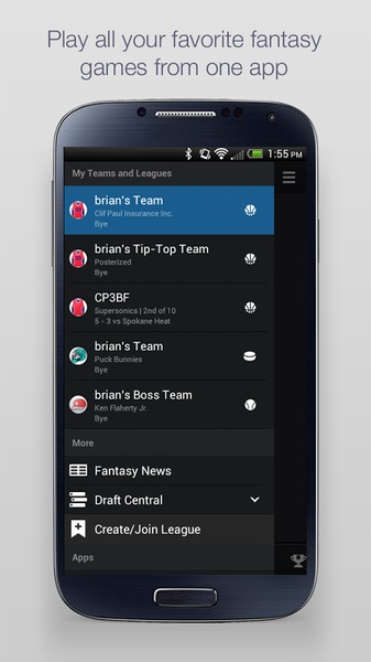 Yahoo Fantasy Sports for Android - Download the APK from Uptodown