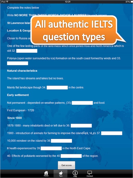 IELTS listening tests - Preview 3