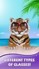 Niedlicher Tiger Hintergrund screenshot 21