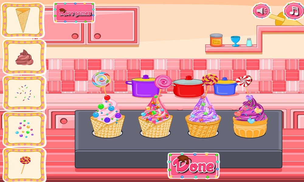 Ice Cream Cone Cupcakes Candy - Preview 1