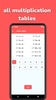 Learn Multiplication table screenshot 1