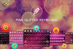 Pink Glitter Keyboard screenshot 4