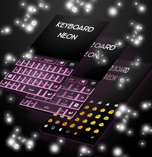Neon Keyboard - Preview 4