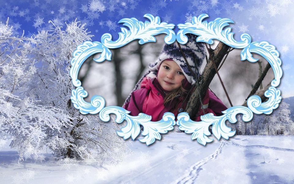 Winter Photo Frames - Preview 3