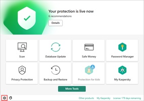 Kaspersky Anti-Virus screenshot 1