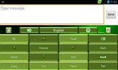 GO Keyboard Green Candy Theme screenshot 3
