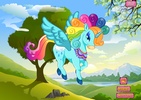Unicorn Rainbow - Girls Games screenshot 1