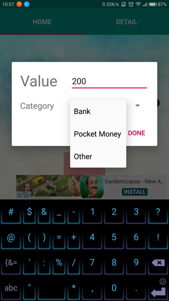 Daily Money Spent - Preview 6