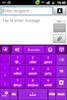 GO Keyboard Royal Purple theme screenshot 4