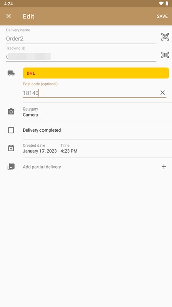 Deliveries Package Tracker - Preview 1