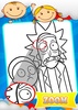 Coloring Rick And Morty Games screenshot 3