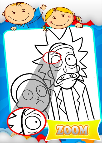 Coloring Rick And Morty Games - Preview 3
