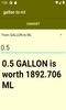 gallon to ml converter screenshot 4