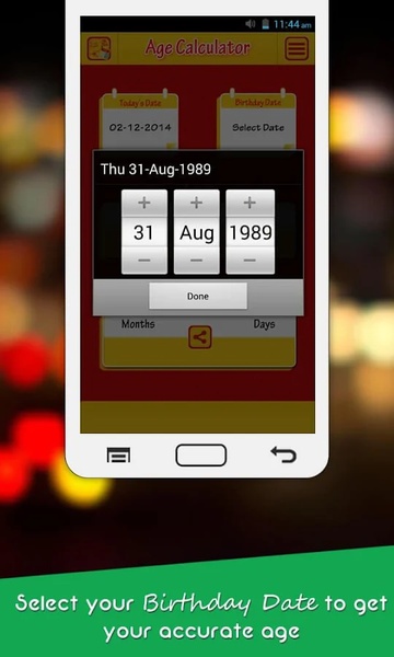 Age Calculator & Zodiac Signs - Preview 4
