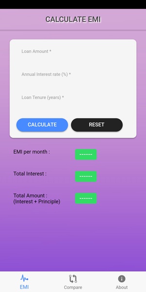 Easy EMI Calculator - Preview 1