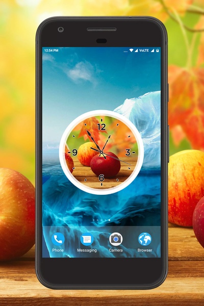 Apple Clock Live Wallpaper - Preview 3