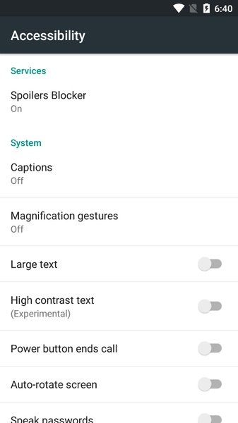 Spoilers Blocker - Preview 1