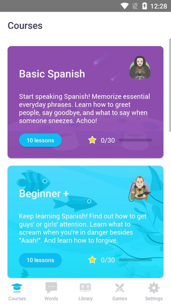 EWA: Learn English & Spanish Language - Preview 3