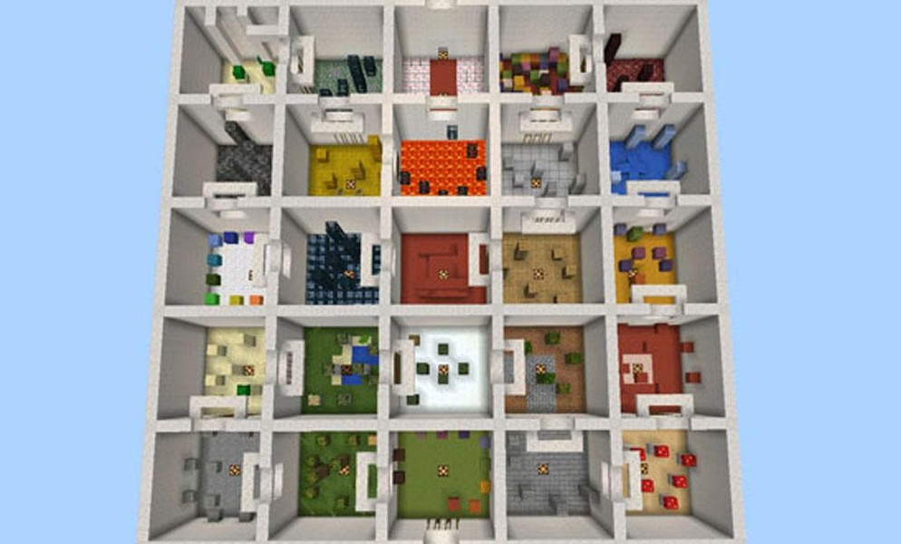 Paradise Parkour map for MCPE - Preview 1