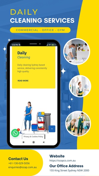OZAP Cleaning Services - Preview 3