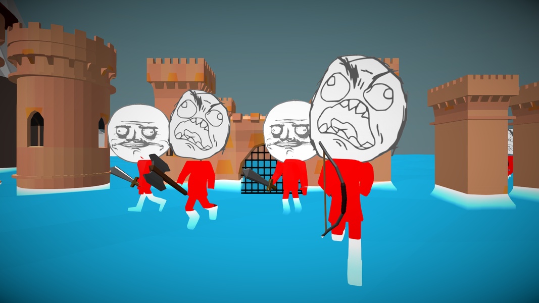 Stickman Meme Warrior Rage Simulator - Preview 3