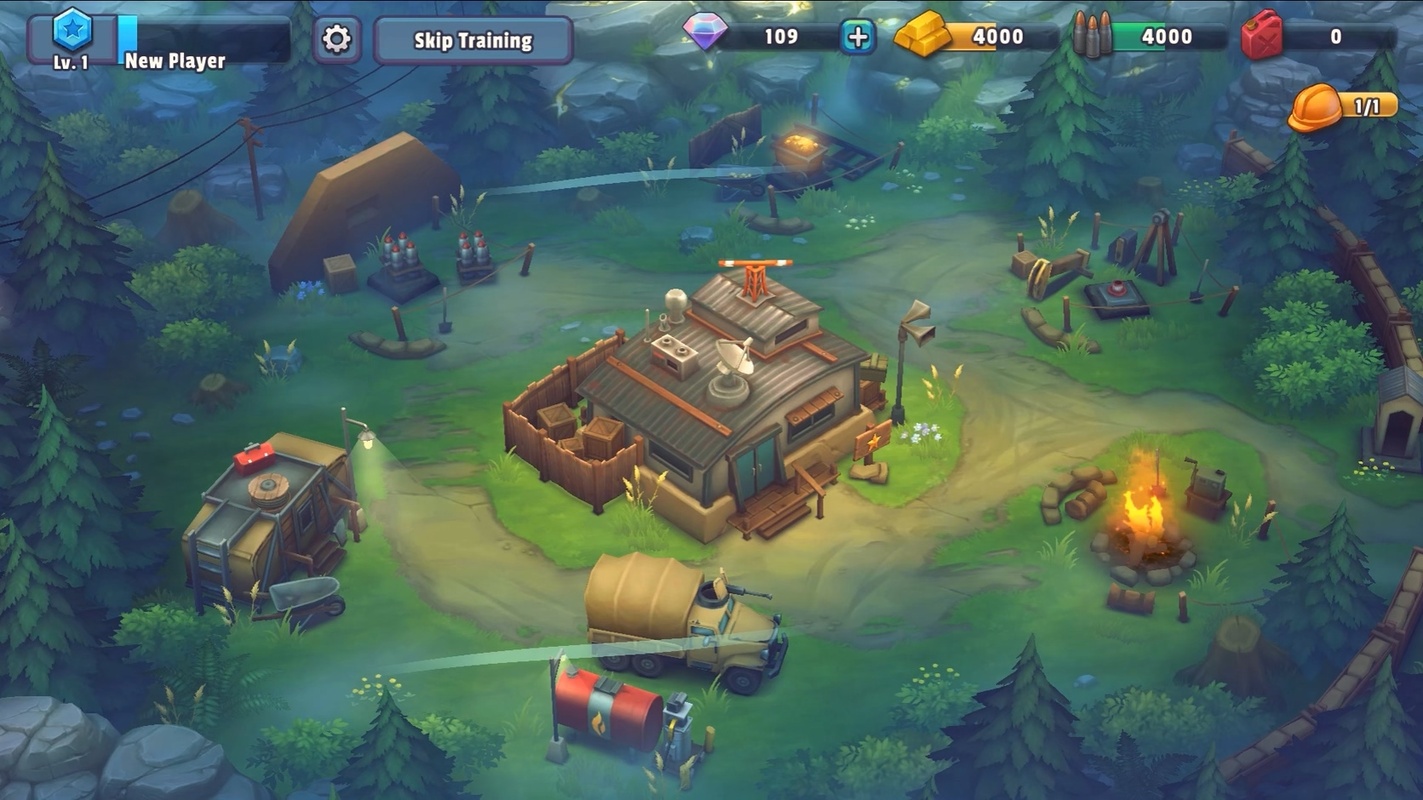 GUNS UP! Mobile War Strategy screenshot