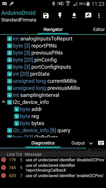 ArduinoDroid - Preview 2