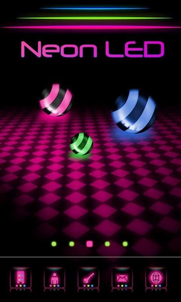 Neon Led Go Launcher - Preview 5