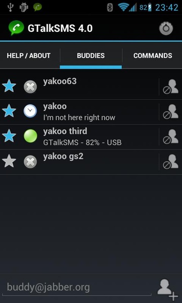 GTalkSMS - Preview 2