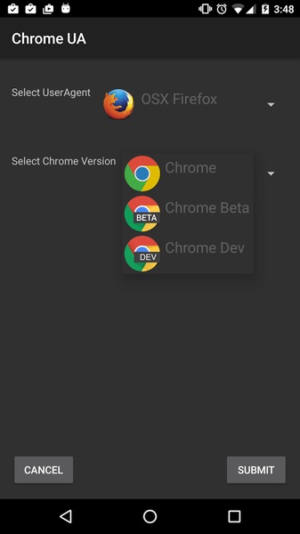 Chrome UA - Preview 7
