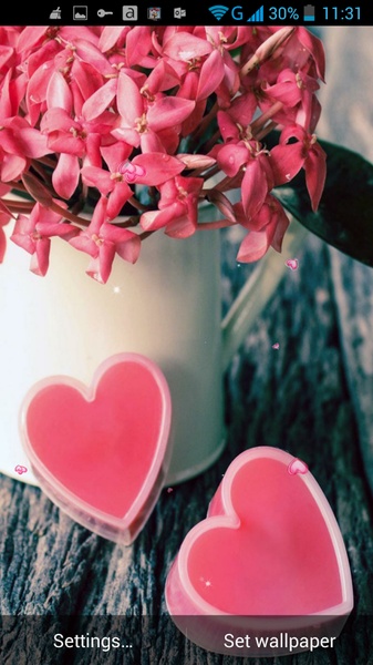 Love Flowers Live Wallpaper - Preview 5