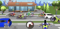 Indonesia Drag Moto Racing 3D screenshot 2