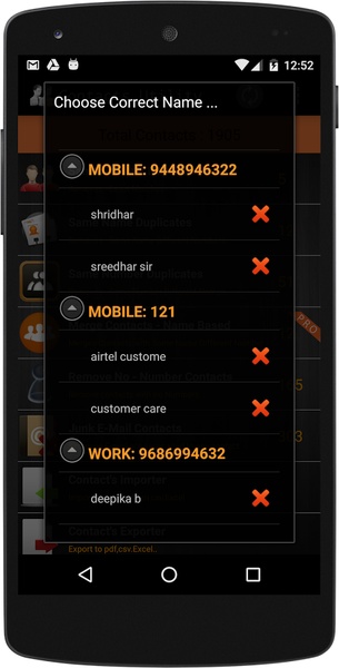 Contacts Utility - Preview 6