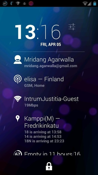 Dashclock Wireless Extension - Preview 2