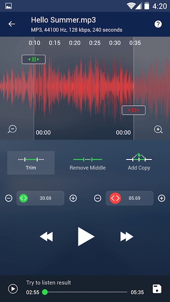 Music Player - Mp3 Player for Android - Download the APK from Uptodown