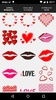 Love & romantic photo stickers screenshot 1