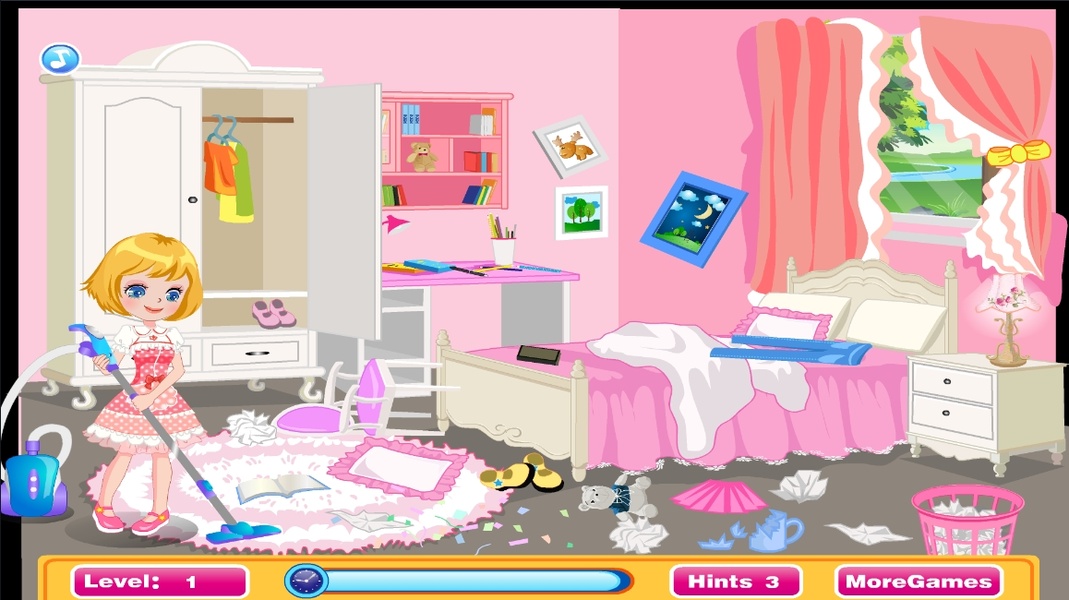 Cleaning and arrange home game - Preview 1