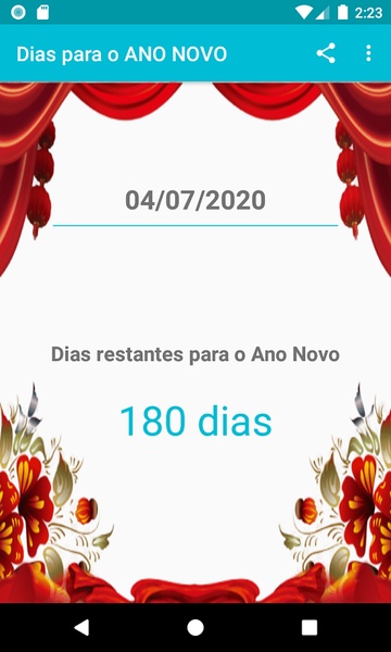 Quantos dias para o Ano Novo - Preview 2