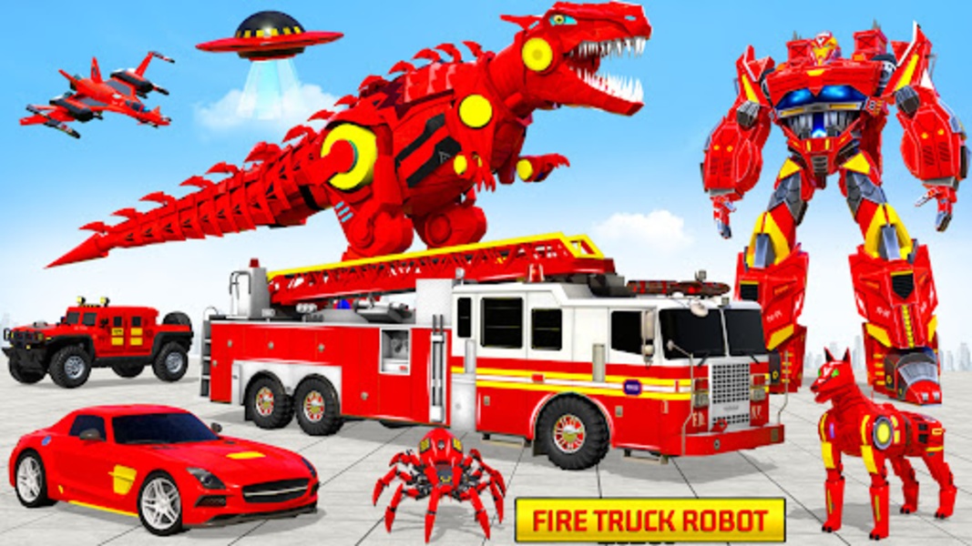 Firefighter Robot Transforming - Preview 8