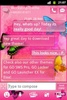 GO SMS Pro Theme Pink Nice screenshot 4